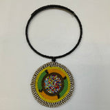 Maasai Inspired Design Beaded Choker Necklace