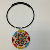 Maasai Inspired Design Beaded Choker Necklace