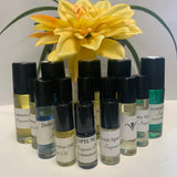 Fragrance or Perfume Oils - 1/3 Rollerball Bottles