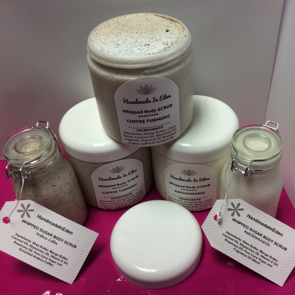 Whipped Body Scrub - Essential Botanical Blends